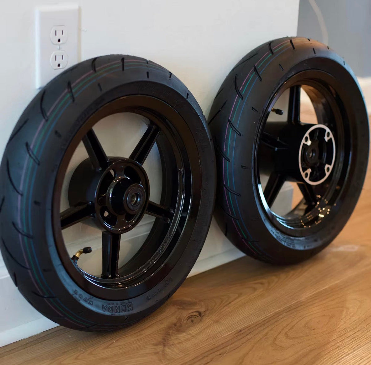 12” Kenda Curve Supermoto Wheel Set for Tuttio & Yozma Rotor And Sprocket
